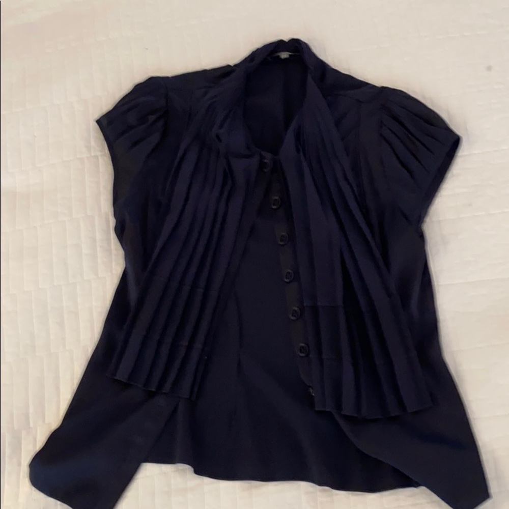 Beautiful Navy Blouse by ZacPosen